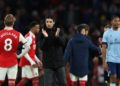 Mikel Arteta furious over refereeing decisions in Brentford draw