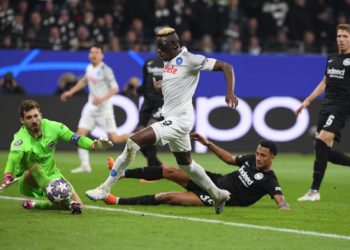 Champions League: Victor Osimhen strikes as Napoli edge Frankfurt