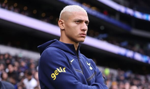 A seemingly unhappy Richarlison - Courtesy Photo