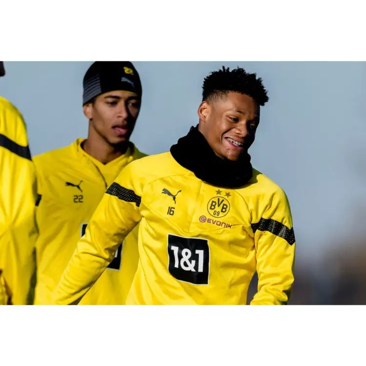 Dortmund players during a training session - Courtesy Photo
