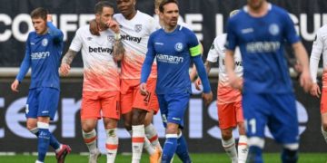 Europa Conference League: West Ham held to a 1-all in Belgium