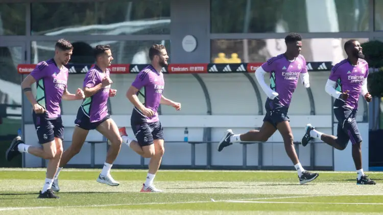 Real Madrid players getting ready for Chelsea - Real Madrid media