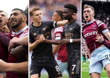 Arsenal blow two-goal lead to drop points against West Ham, title hopes dealt huge blow