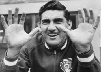 Footballer who became the first to play at five World Cup tournaments dies aged 93