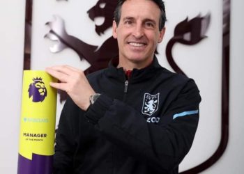 Premier League: Emery beats Pep, Howe to win Manager of the Month Award
