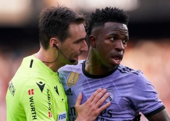 Valencia fined and given partial stadium closure for five matches after Vinicius Jr racial abuse
