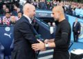 ‘I think Manchester United has an exceptional manager’ – Pep Guardiola lauds Ten Hag ahead FA Cup final