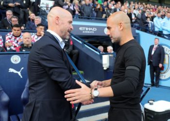 ‘I think Manchester United has an exceptional manager’ – Pep Guardiola lauds Ten Hag ahead FA Cup final