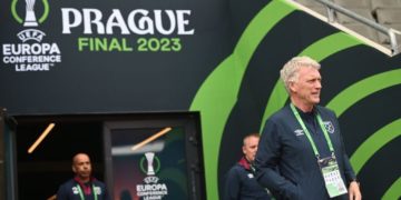 David Moyes Westham manager in Conference league Final