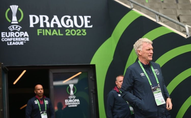 David Moyes Westham manager in Conference league Final