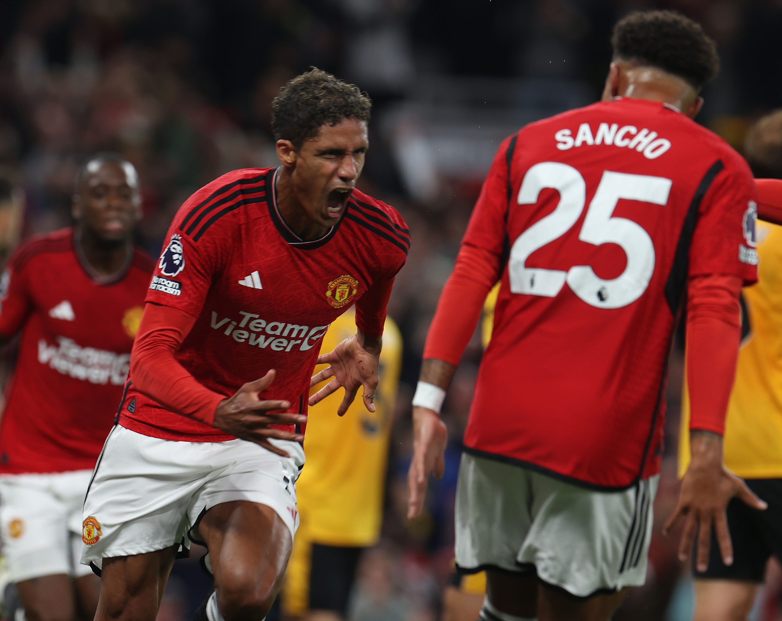 Raphael Varane the hero as Man United overcome Wolves