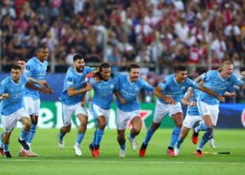 Manchester City beat Sevilla 5-4 on penalties to win first UEFA Super Cup