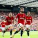 Manchester United recover from two goals down to defeat 10-man Forest