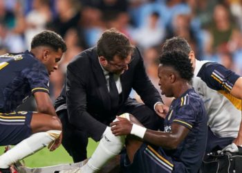 Real Madrid to miss Vinicius Jr for at least a month due to injury, medical assessment shows 