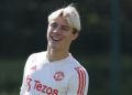“I’m happy there’s another dane at United” – Eriksen on Rasmus Hojlund