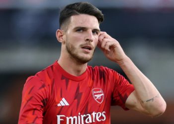 Update on Arsenal midfielder Declan Rice’s injury shows it is not serious, undergoing treatment