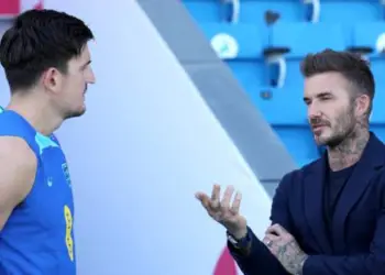 Harry Maguire says David Beckham helped him cope with fan abuse