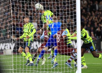 Arsenal thumped 3-1 by West Ham, crash out of the Carabao Cup