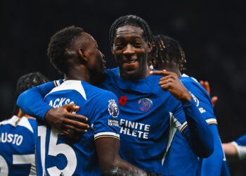 Nicholas Jackson’s hat-trick ends Tottenham’s unbeaten run