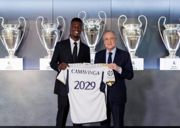 Eduardo Camavinga: Youngster signs new contract with Real Madrid until 2029