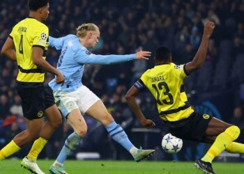 UCL: Haaland nets twice as Manchester City progress to Last 16