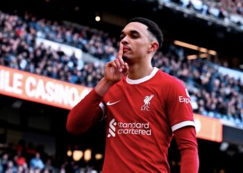 ‘It’s always funny’- Trent explains celebration against Man City